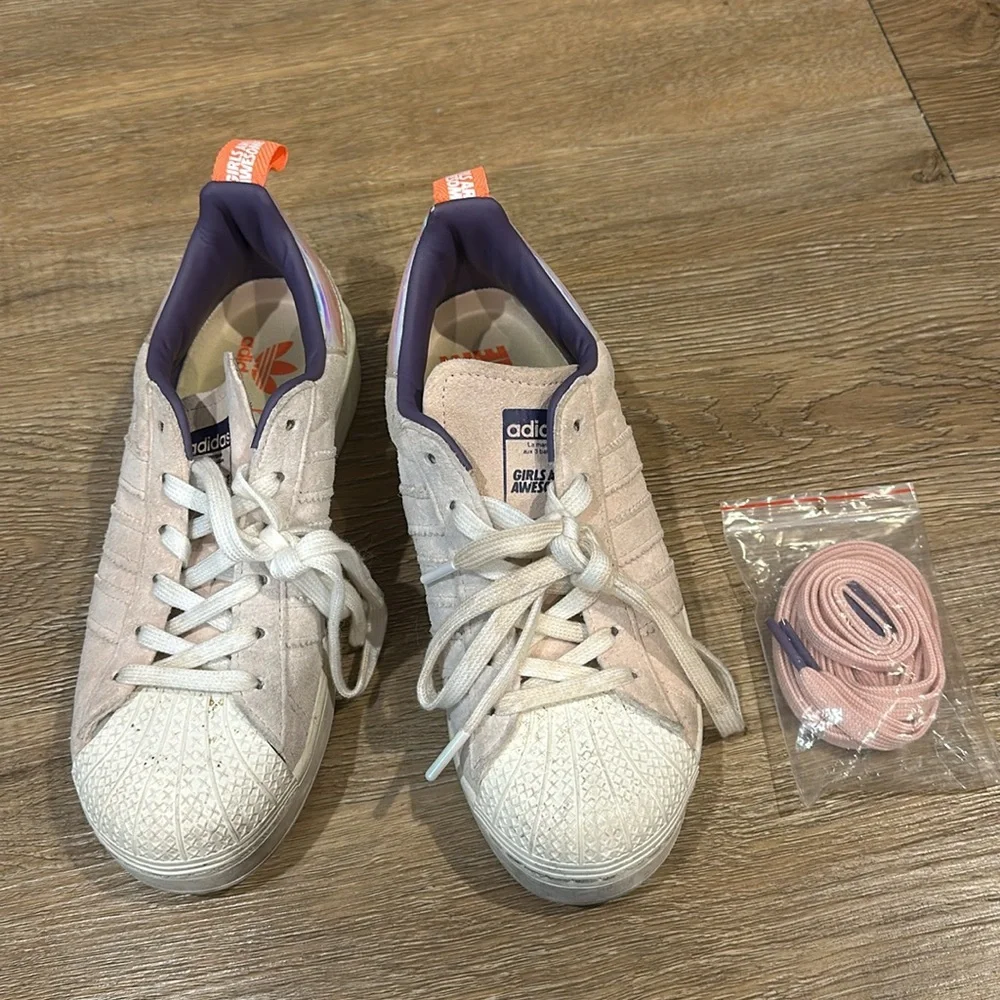 Adidas Girls Are Awesome Superstar Sneakers